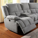  Furniture of America Lynette Reclining Fabric Sectional CM6345-SECT IMAGE 5