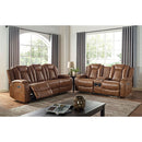  Furniture of America Alexia Power Leather Look Recliner CM6346-CH IMAGE 2