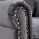  Furniture of America Noranda Stationary Fabric Loveseat CM6450-LV IMAGE 3