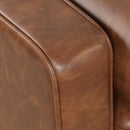  Furniture of America Horgen Stationary Leather Look Chair CM6452BR-CH IMAGE 3
