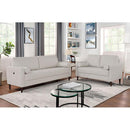  Furniture of America Horgen Stationary Leatherette Sofa CM6452WH-SF IMAGE 2