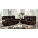  Furniture of America Dusseldorf Power Leatherette Recliner CM6461-CH-PM IMAGE 2