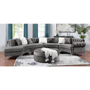  Furniture of America Sophronia Fabric Ottoman CM6492-OT IMAGE 2
