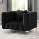  Furniture of America Thalassa Fabric Chair CM6494-CH IMAGE 1