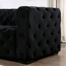  Furniture of America Zenaide Fabric Sectional CM6495BK-SECT IMAGE 4