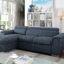  Furniture of America Patty Sectional CM6514BL-SECT IMAGE 1