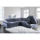  Furniture of America Felicity Fabric Sectional CM6521GY-SECT IMAGE 2