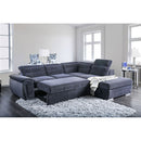  Furniture of America Felicity Fabric Sectional CM6521GY-SECT IMAGE 3