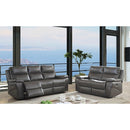  Furniture of America Lila Power Reclining Leather Match Sofa CM6540-SF-PM IMAGE 1