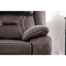  Furniture of America Flint Reclining Leather Look Loveseat CM6565-LV IMAGE 10