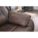  Furniture of America Flint Reclining Leather Look Loveseat CM6565-LV IMAGE 6