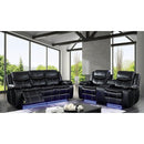  Furniture of America Sirius Power Reclining Leather Look Sofa CM6567-SF IMAGE 1