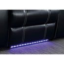  Furniture of America Sirius Power Reclining Leather Look Sofa CM6567-SF IMAGE 4