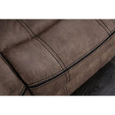  Furniture of America Celia Reclining Leather Look Loveseat with Console CM6583-LV IMAGE 3