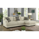  Furniture of America Kaylee Fabric Sectional CM6587BG-SECT-L-R IMAGE 2