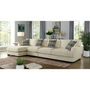  Furniture of America Kaylee Fabric Sectional CM6587BG-SECT-LL IMAGE 2