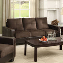  Furniture of America Laverne Stationary Sofa CM6598DK-S IMAGE 1