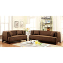  Furniture of America Sofia Stationary Fabric Loveseat CM6761BR-LV-PK IMAGE 1