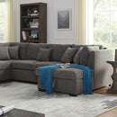  Furniture of America Bethan Fabric Sectional CM6946-SECT IMAGE 1