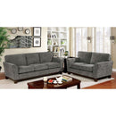  Furniture of America Caldicot Stationary Fabric Sofa CM6954GY-SF IMAGE 2