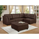  Furniture of America Pencoed Fabric Sectional CM6957BR-SECT IMAGE 1