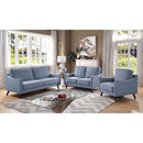  Furniture of America Maxime Stationary Fabric Loveseat CM6971BL-LV IMAGE 2