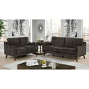  Furniture of America Maxime Stationary Fabric Sofa CM6971DG-SF IMAGE 2