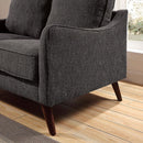  Furniture of America Maxime Stationary Fabric Sofa CM6971GY-SF IMAGE 3