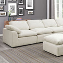 Furniture of America Joel Fabric Sectional CM6974BG-6SEAT IMAGE 1