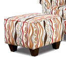  Furniture of America Inverness Fabric Ottoman SM5047-OT IMAGE 1