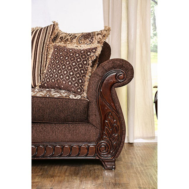Furniture of America Tabitha Stationary Sofa SM6109-SF IMAGE 2