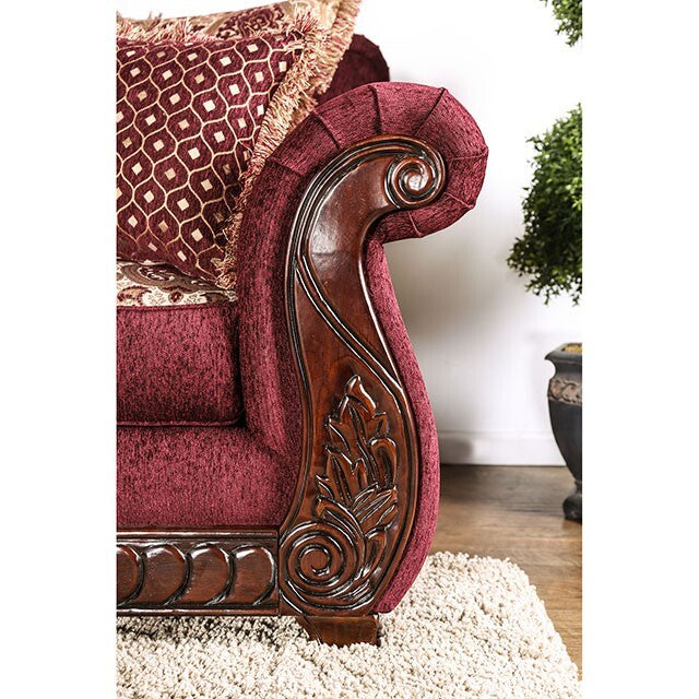 Furniture of America Tabitha Stationary Sofa SM6110-SF IMAGE 3