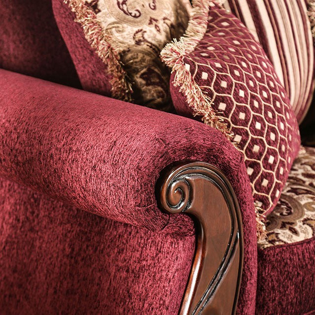 Furniture of America Tabitha Stationary Sofa SM6110-SF IMAGE 4