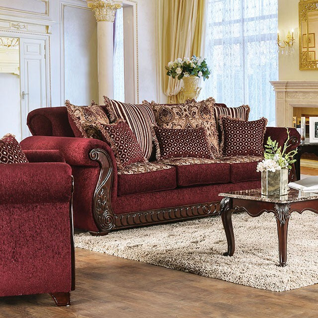 Furniture of America Tabitha Stationary Sofa SM6110-SF IMAGE 5