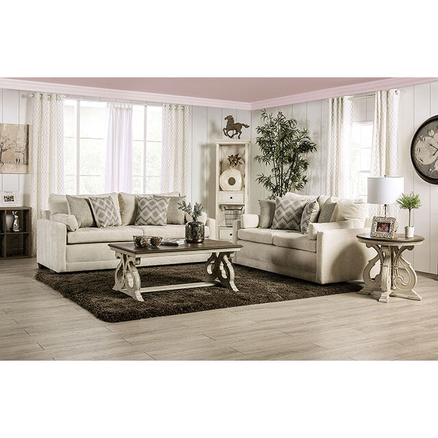 Furniture of America Burgess Stationary Fabric Loveseat SM7753-LV IMAGE 2