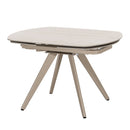 Bexley - Dining Table With Ceramic Top - Cream
