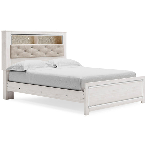 Signature Design by Ashley Altyra Queen Upholstered Bookcase Bed B2640-65/B2640-54/B2640-95/B100-13 IMAGE 1