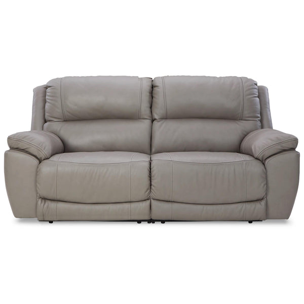 Signature Design by Ashley Dunleith Power Reclining Leather Match 2 pc Sectional U7160558/U7160562 IMAGE 1