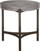 Lyon - Round Concrete And Metal Table