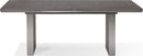 Plata - Extension Dining Table - Thunder Gray