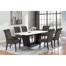 Coaster Furniture Alana 115172 Velvet Upholstered Dining Side Chair - Brown (Set of 2) IMAGE 11