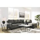 Signature Design by Ashley Valderno Leather 2 pc Sectional 4780466/4780417 IMAGE 5