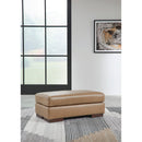 Signature Design by Ashley Lombardia Leather Match Ottoman 5730214 IMAGE 5