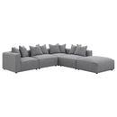 Coaster Furniture Jennifer Fabric Ottoman 551596 IMAGE 3
