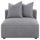 Coaster Furniture Jennifer 551594-SET 6 pc Tight Seat Modular Sectional - Grey IMAGE 8