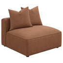Coaster Furniture Jennifer 551591-SET 6 pc Tight Seat Modular Sectional - Terracotta IMAGE 7