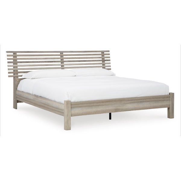 Signature Design by Ashley Hasbrick Queen Panel Bed B2075-157/B2075-154/B100-13 IMAGE 1