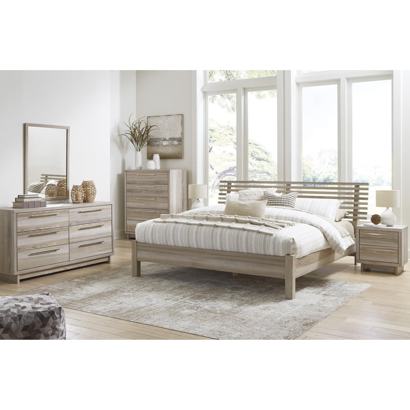 Signature Design by Ashley Hasbrick Queen Panel Bed B2075-157/B2075-154/B100-13 IMAGE 7