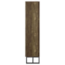 Coaster Furniture Carolyn 959640 2-Door Accent Cabinet - Rustic Oak/Gunmetal IMAGE 5