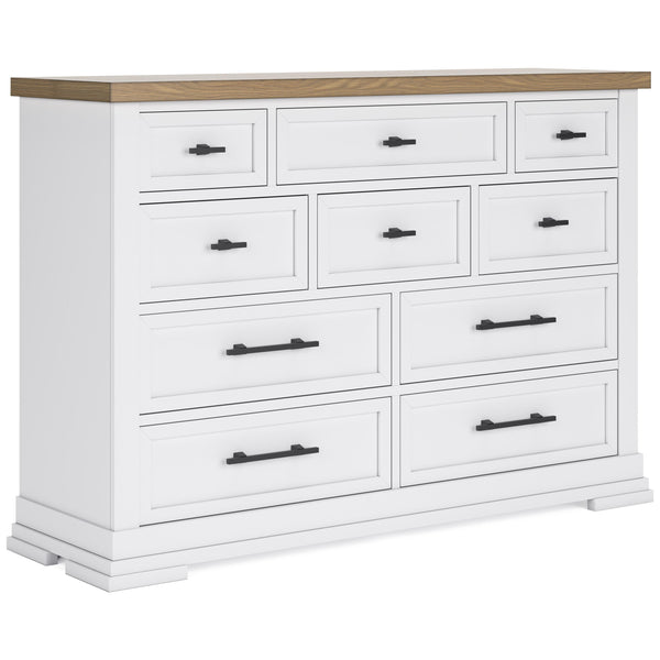 Benchcraft Ashbryn 10-Drawer Dresser B844-31 IMAGE 1